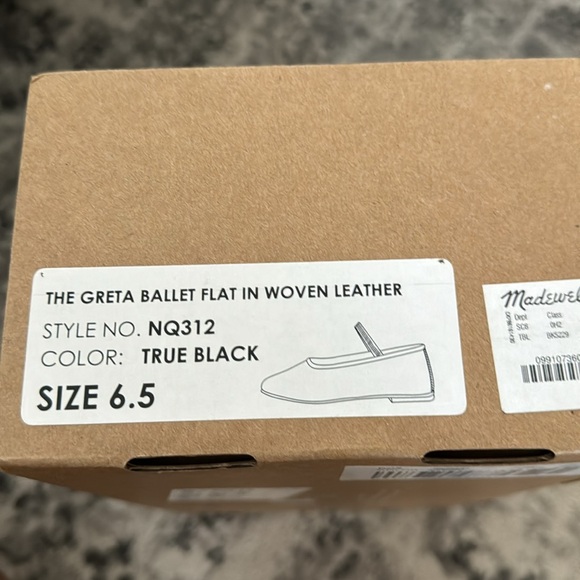 NWT Madewell The Greta Ballet Flat - Picture 9 of 9